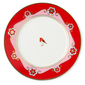 Pip Studio Love Birds Pink/Red plate 17cm
