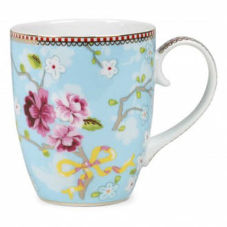 Pip Studio Chinese Rose Mug Blue