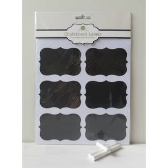 Chalkboard Labels pack of 12