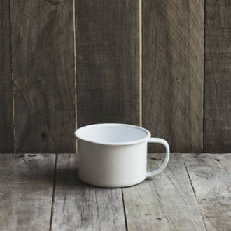 Enamel Soup mug