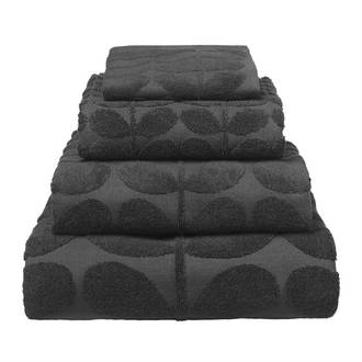 Orla Kiely Sculpted Stem Face Cloth Slate