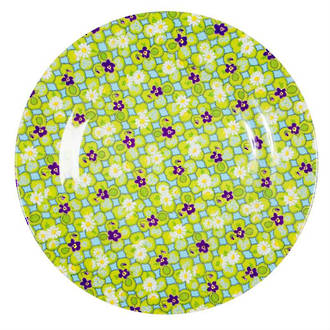 RICE Melamine Side Plate Clover