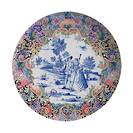 Melamine plate - people