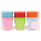 RICE Melamine Set of 6 Cups Bright