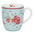 Room Seven Blue Poppy mug