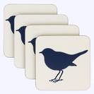 Kissing Robins coasters