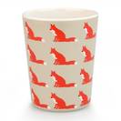 Fox melamine cup