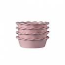 Mini pie dishes pink