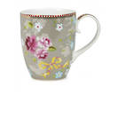 Pip Studio Chinese Rose Mug Khaki