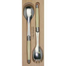 Andre Verdier Laguiole Salad Servers Ivory