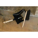 DIM black Steel dustpan & brush