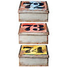 Bloomingville Metal Storage Box - set of 3