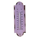 Bloomingville Purple Zinc Thermometer