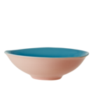 Ceramic two tone salad bowl