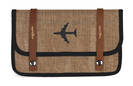 Apple & Bee Eco travel wallet Black