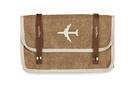 Apple & Bee Eco travel wallet White
