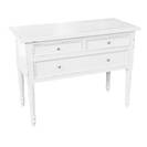 White 3 drawer Table
