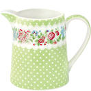 Greengate Stoneware Jug 0.5 L Ivy Green