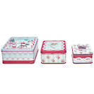 Greengate Bambi set of 3 tins