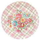 Greengate Paper Plate Maggie White - set of 10