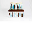 ISAK set of 2 Leaf boxed mugs