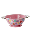 Hand painted colander pink