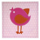 Lily & George Bird Stitched Canvas