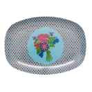 RICE Melamine large plate star