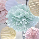 Miss Etoile Pom Pom Flower Green Large