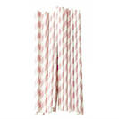 Miss Etoile Vintage Party Straws Pink