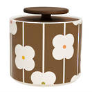 Orla Kiely Abacus Brown 1L Storage Jar