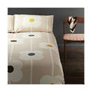 Orla Kiely Giant Abacus Sand Queen duvet cover