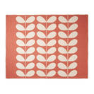 Orla Kiely Throw Giant Stem Red