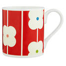 Orla Kiely Mug Red Abacus