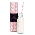 Paper Eskimo PINK paper straws