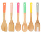 Wooden utensil set "dip it"