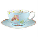Pip Studio Early Bird Blue cup & saucer