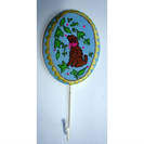 RICE fabric embroidered hook Dog