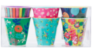RICE Melamine Set of 6 Cups chill print