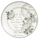 Greengate Stoneware Plate Dora