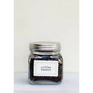 Square Glass Jar 12cm