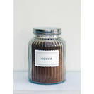 Vintage Glass Jar 15cm