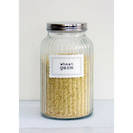 Vintage Glass Jar 19cm