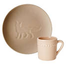 RICE Fox plate & cup