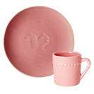 RICE Squirrel plate & cup