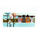 ISAK board "landsby"