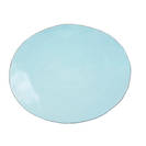 RICE Italian Ceramics Oval Platter Mint