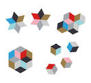 Snug set of 12 coloured magnets