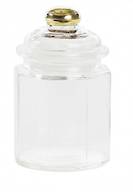 Miss Etoile glass storage jar octagon
