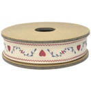 East of India Ribbon *Hearts & Leaves*